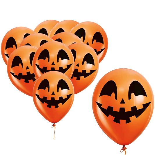 Globos de Calabaza Naranja Terroríficos