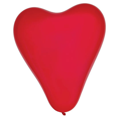Globos de Corazón Rojo