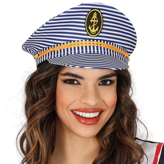 Gorra de Capitán de la Marina Rayas