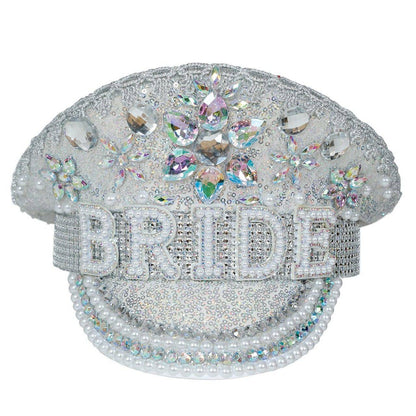 Gorra de Policía Bride Pedrería