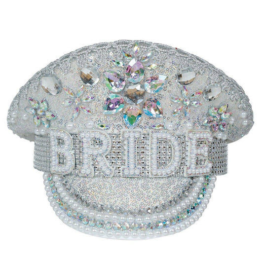 Gorra de Policía Bride Pedrería