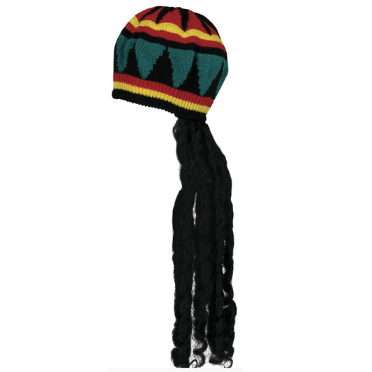 Gorro Jamaicano con Rastas