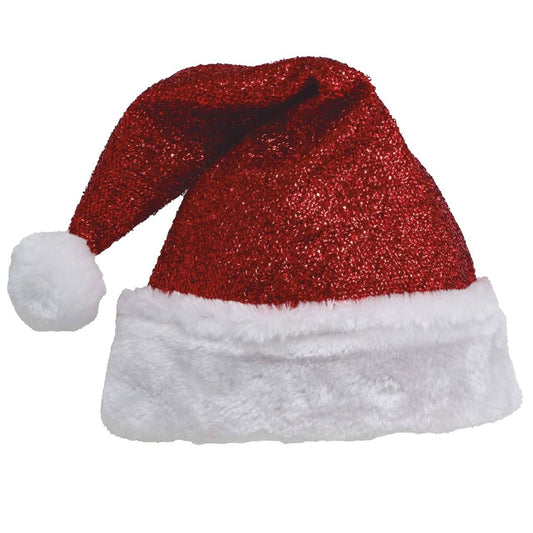 Gorro de Papá Noel Brillante infantil