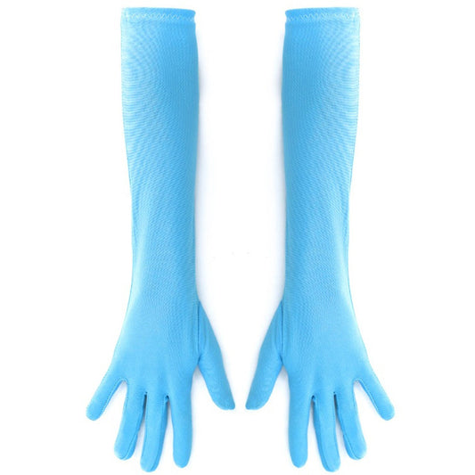 Guantes Azul Claro Largos  Eco
