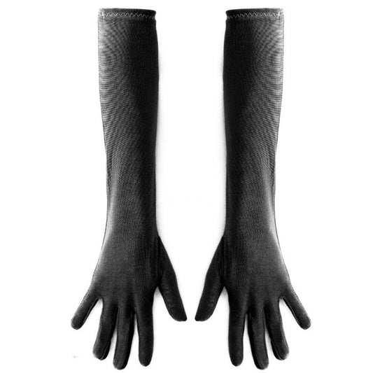 Guantes Negros Largos Eco