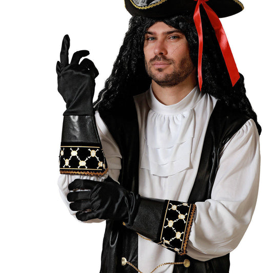 Guantes de Pirata Negros