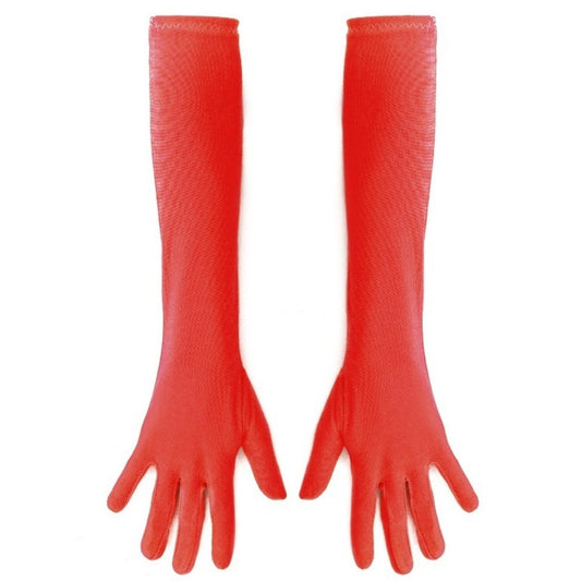 Guantes Rojos Largos Eco