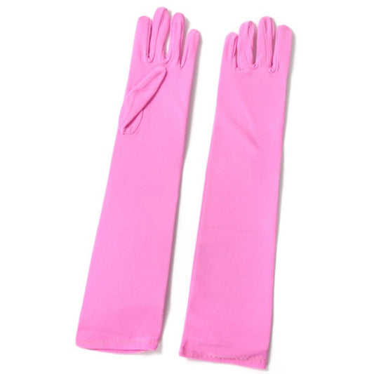 Guantes Rosas Largos Eco