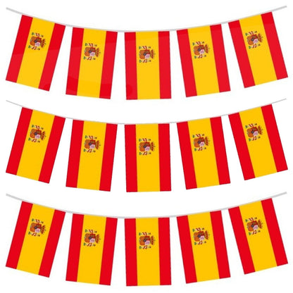 Guirnalda de Banderines de España 10m