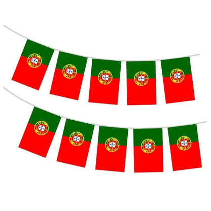 Guirnalda de Banderines de Portugal 10m