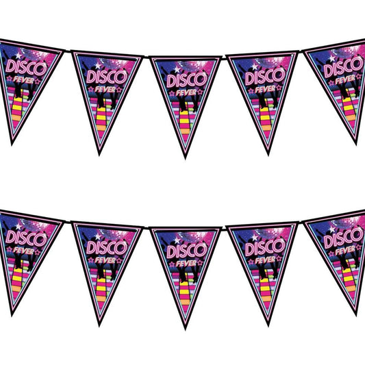 Guirnalda Disco Star Triángulos