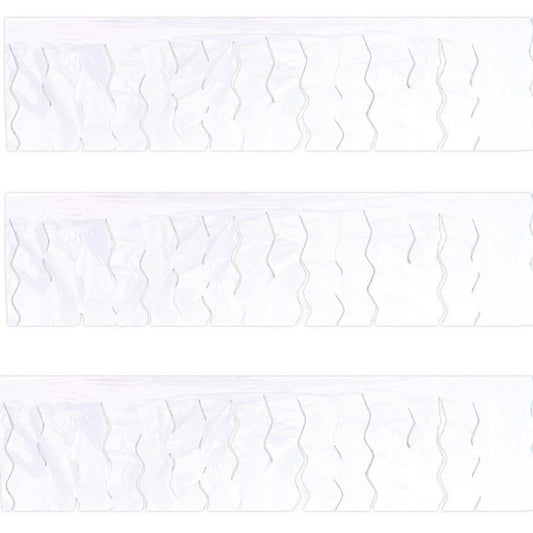 Guirnalda de Flecos Blanca