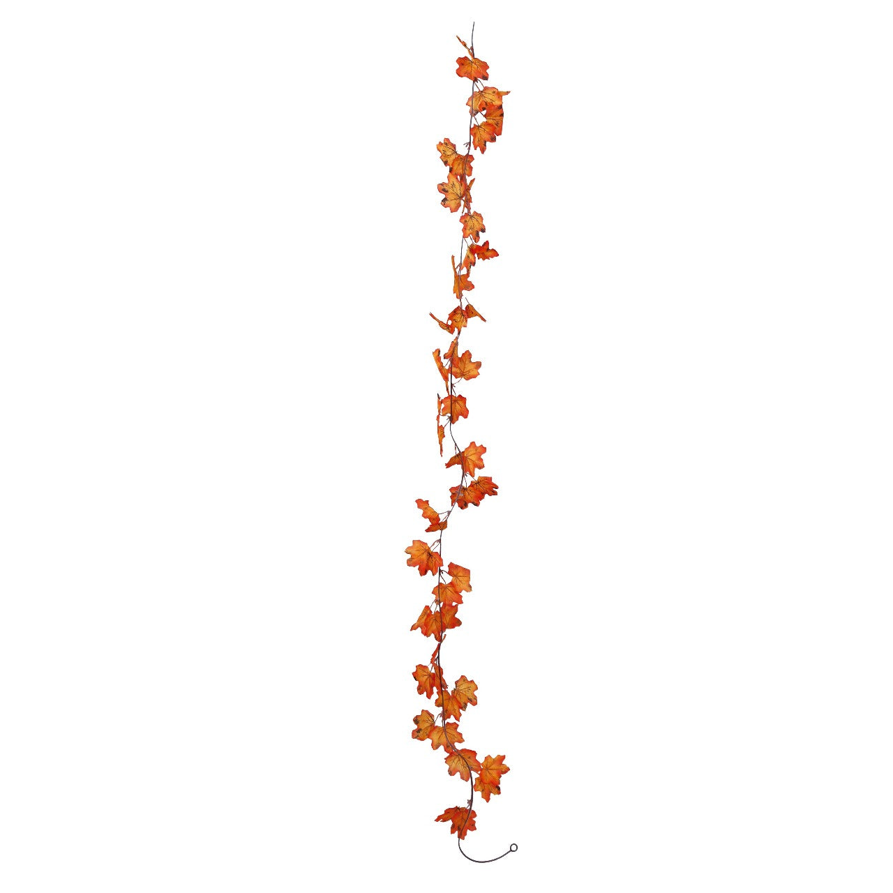 Guirnalda de Hojas Naranjas Otoño