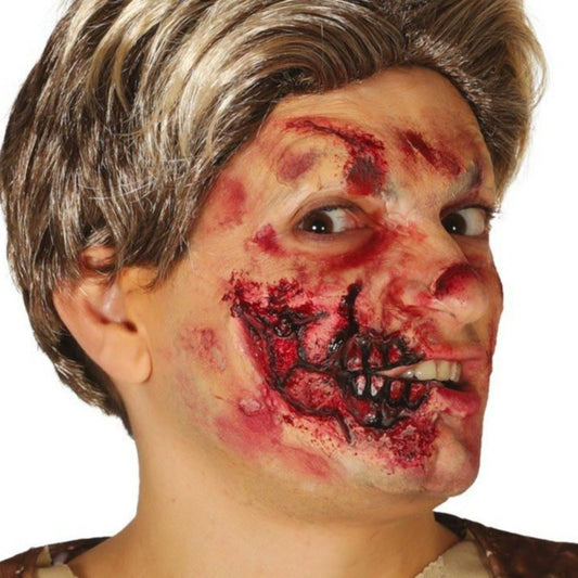 Herida Media Boca de látex