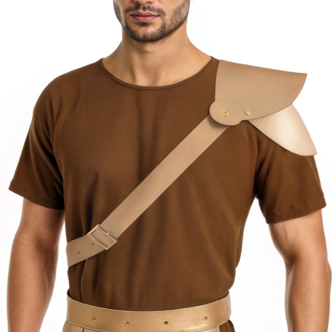 Hombrera de Gladiador Romano Oro