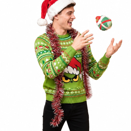 Jersey de Navidad Grinch