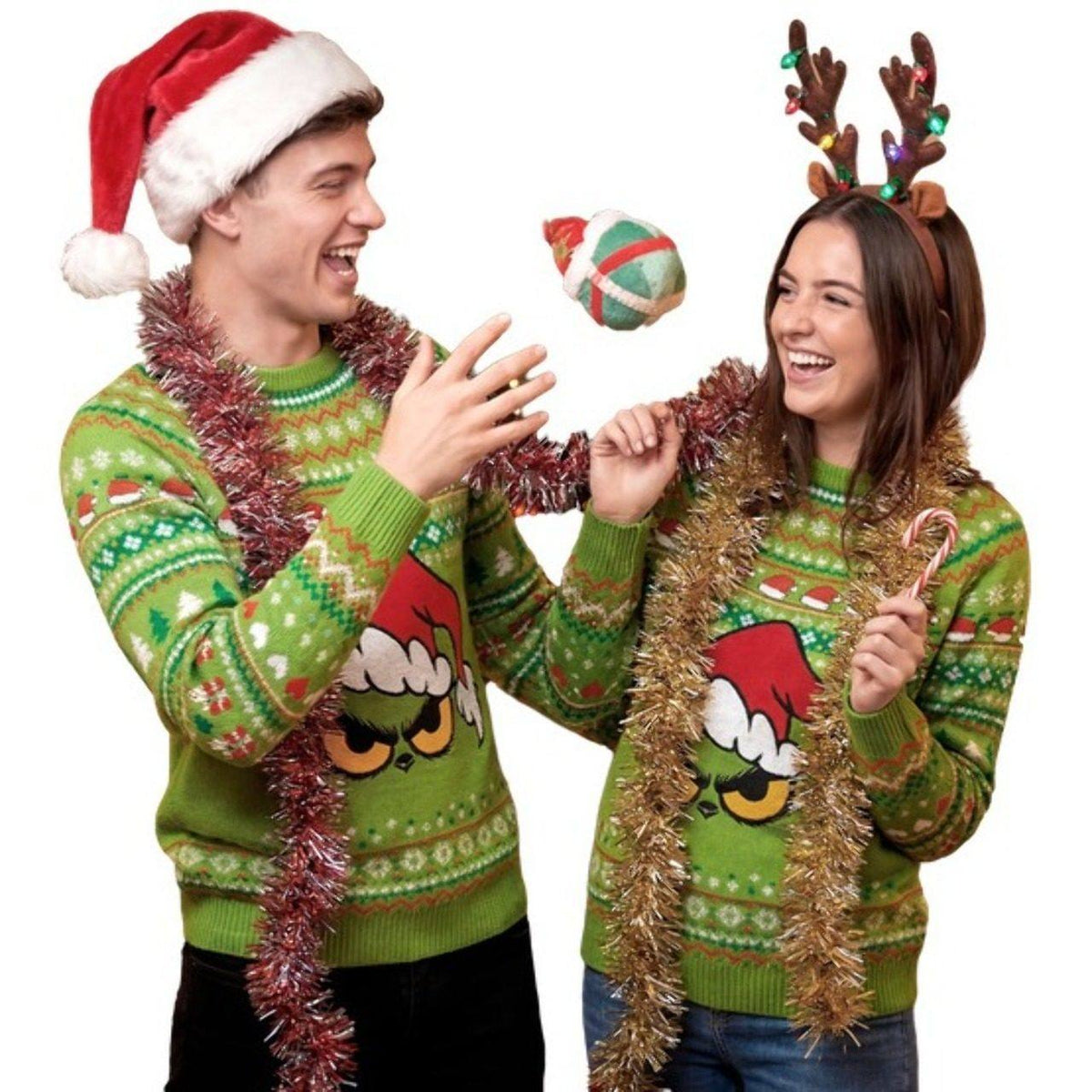 Jersey de Navidad Grinch