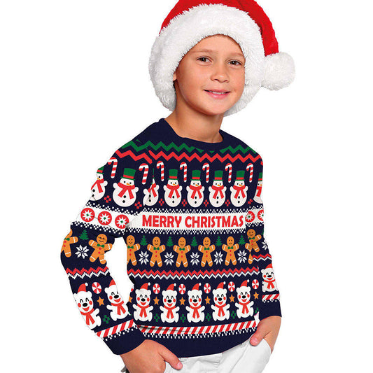 Jersey de Navidad Nieve infantil