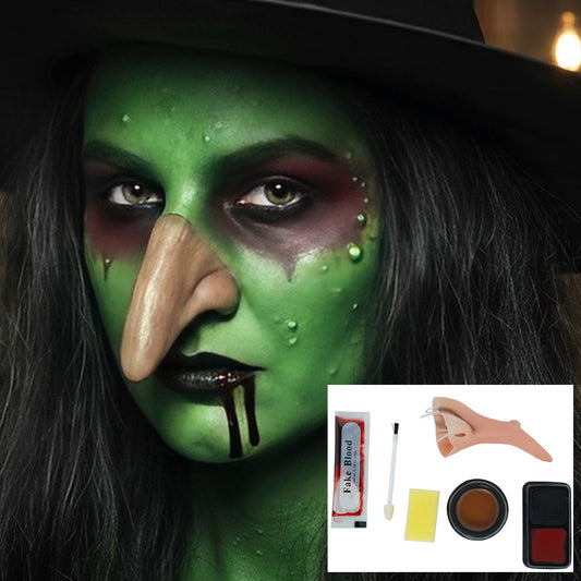 Kit Maquillaje de Bruja con Nariz