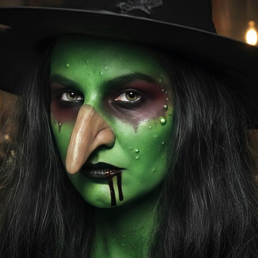 Kit Maquillaje de Bruja con Nariz