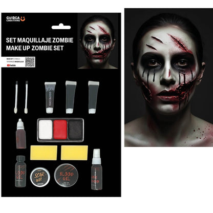 Kit Maquillaje de Zombie Siniestro