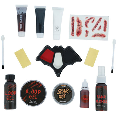 Kit Maquillaje de Zombie Siniestro