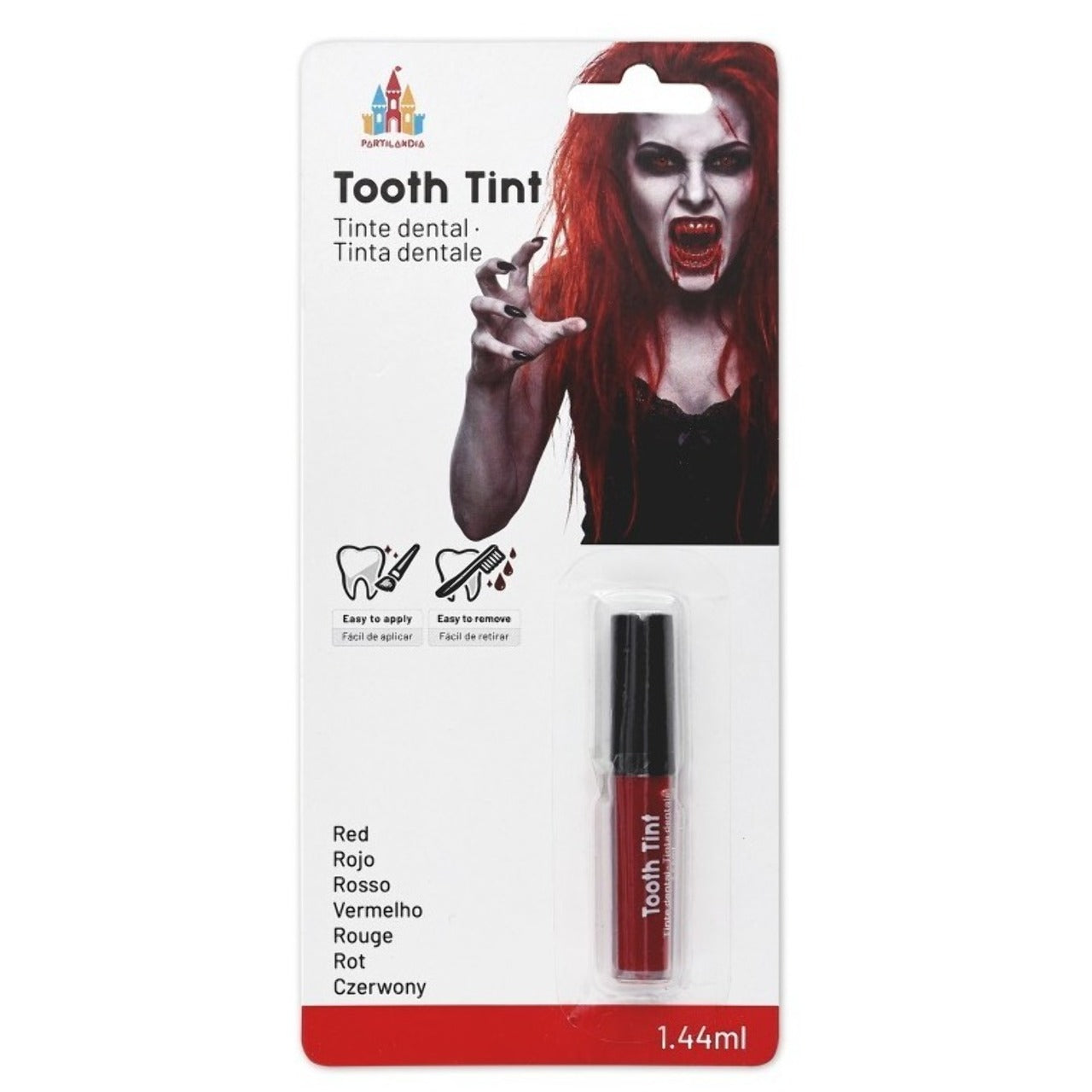 Laca Dental de color Rojo