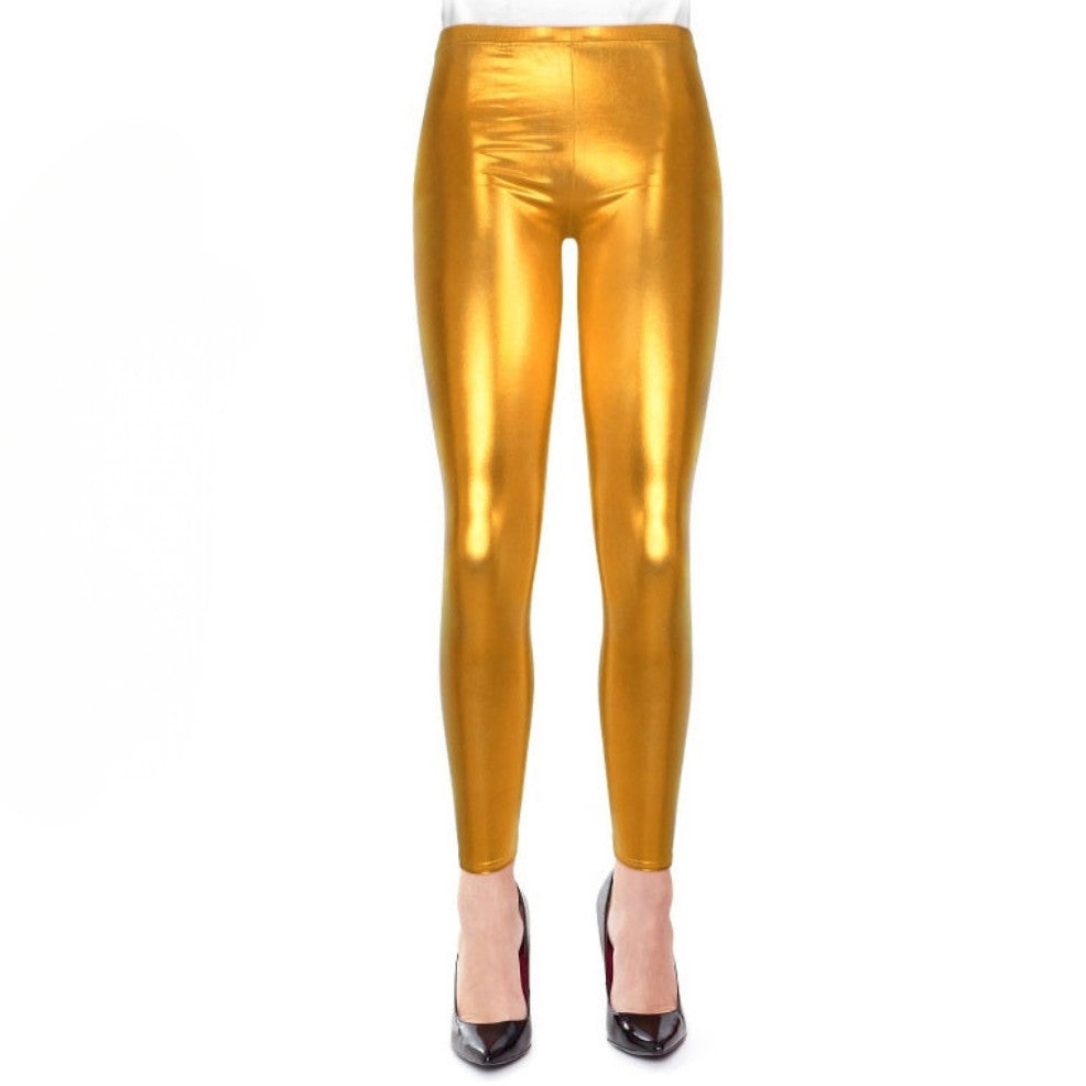 Leggings Dorado Metalizado para adulto