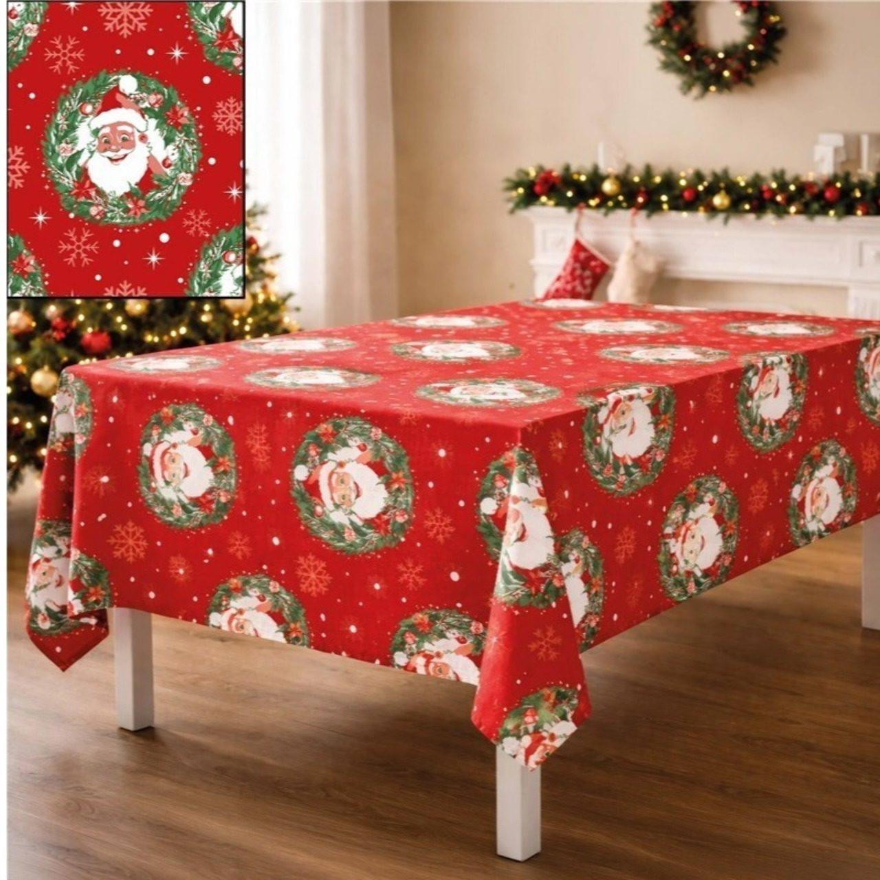 Mantel de Papá Noel Navideño