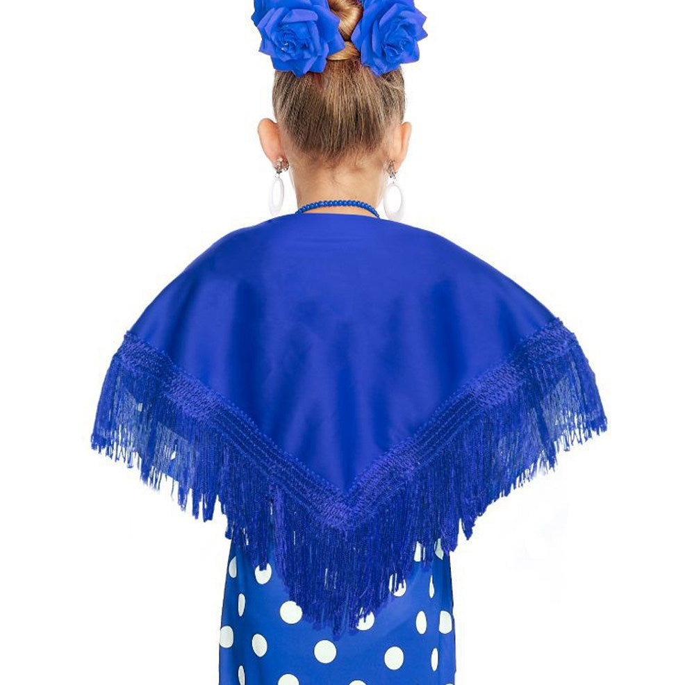 Mantón Azul infantil