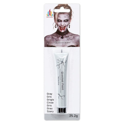 Maquillaje Gris Agrietado