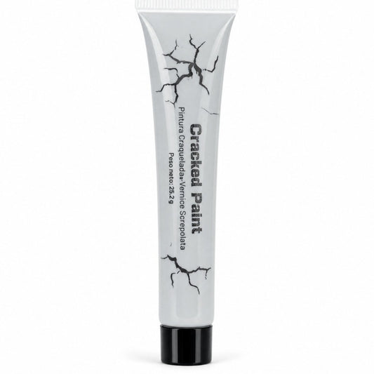 Maquillaje Gris Agrietado