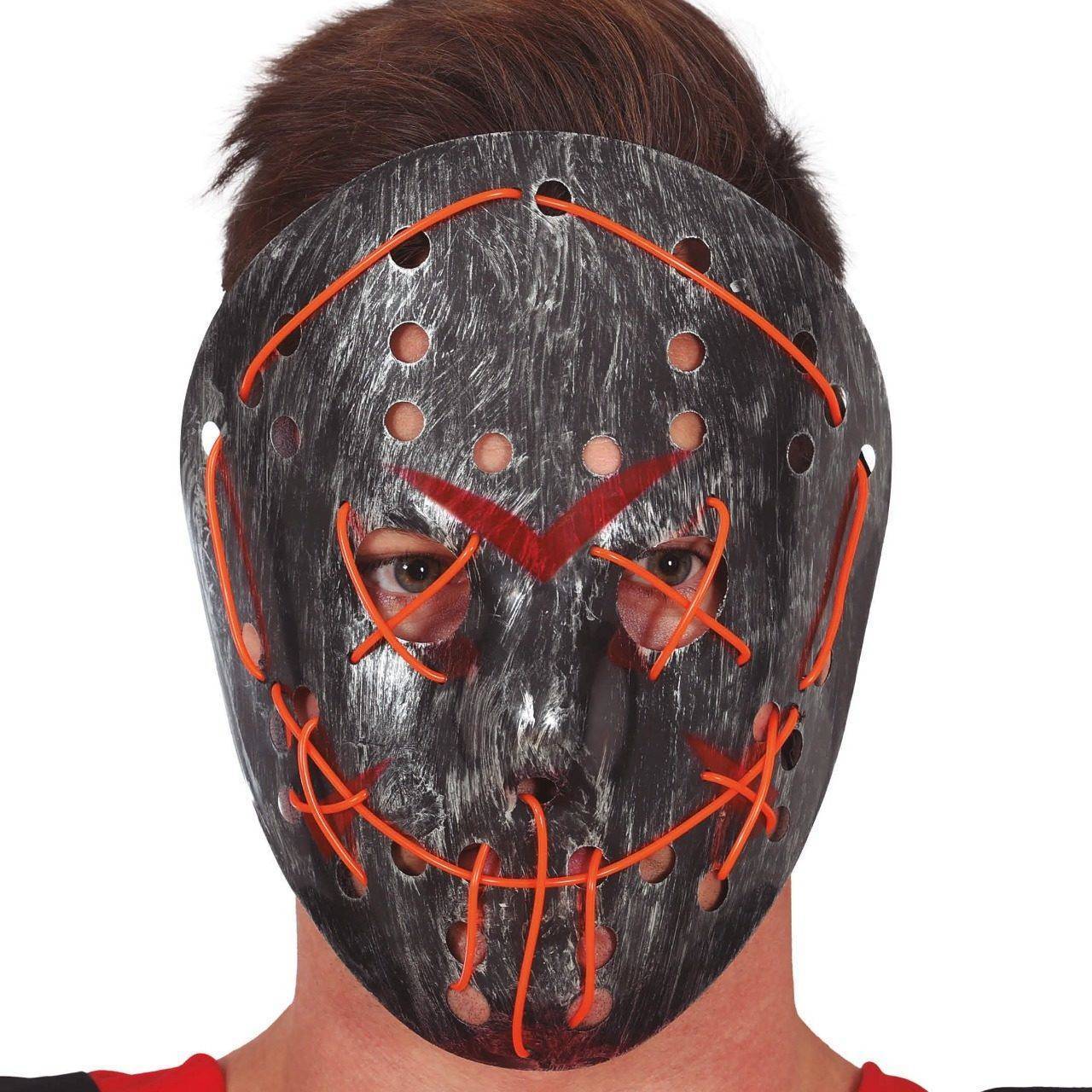 Máscara de Asesino Jason con Luz
