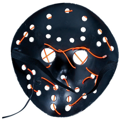 Máscara de Asesino Jason con Luz