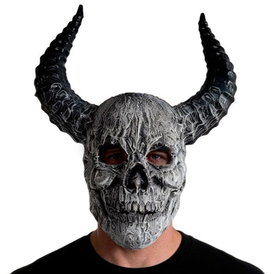 Máscara de Calavera con Cuernos