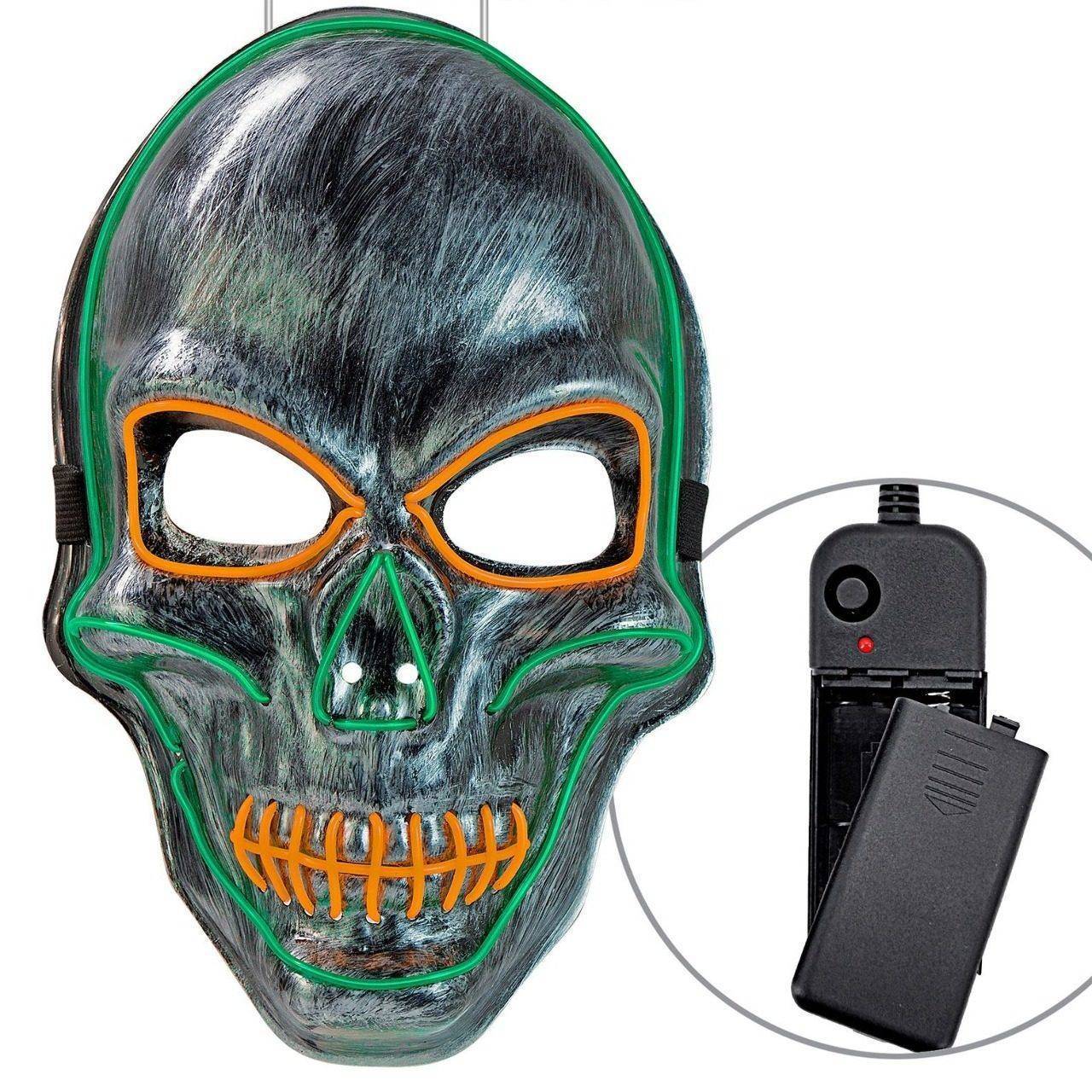 Máscara de Calavera Led