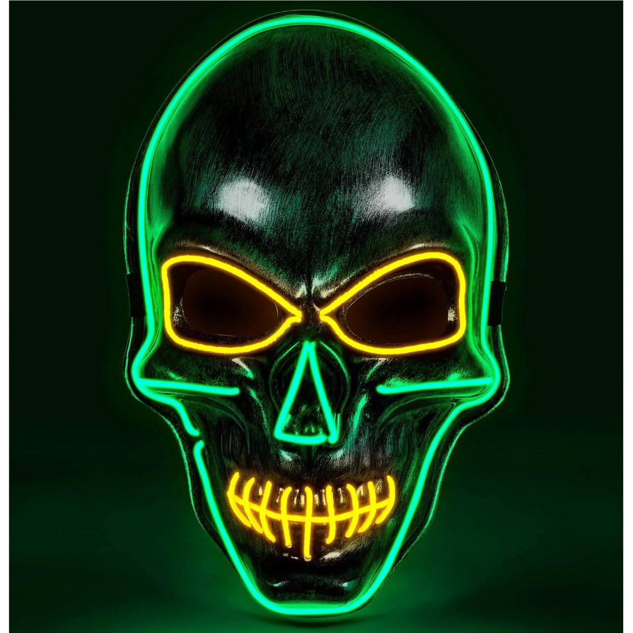 Máscara de Calavera Led
