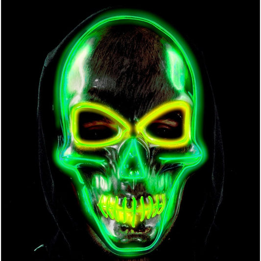 Máscara de Calavera Led