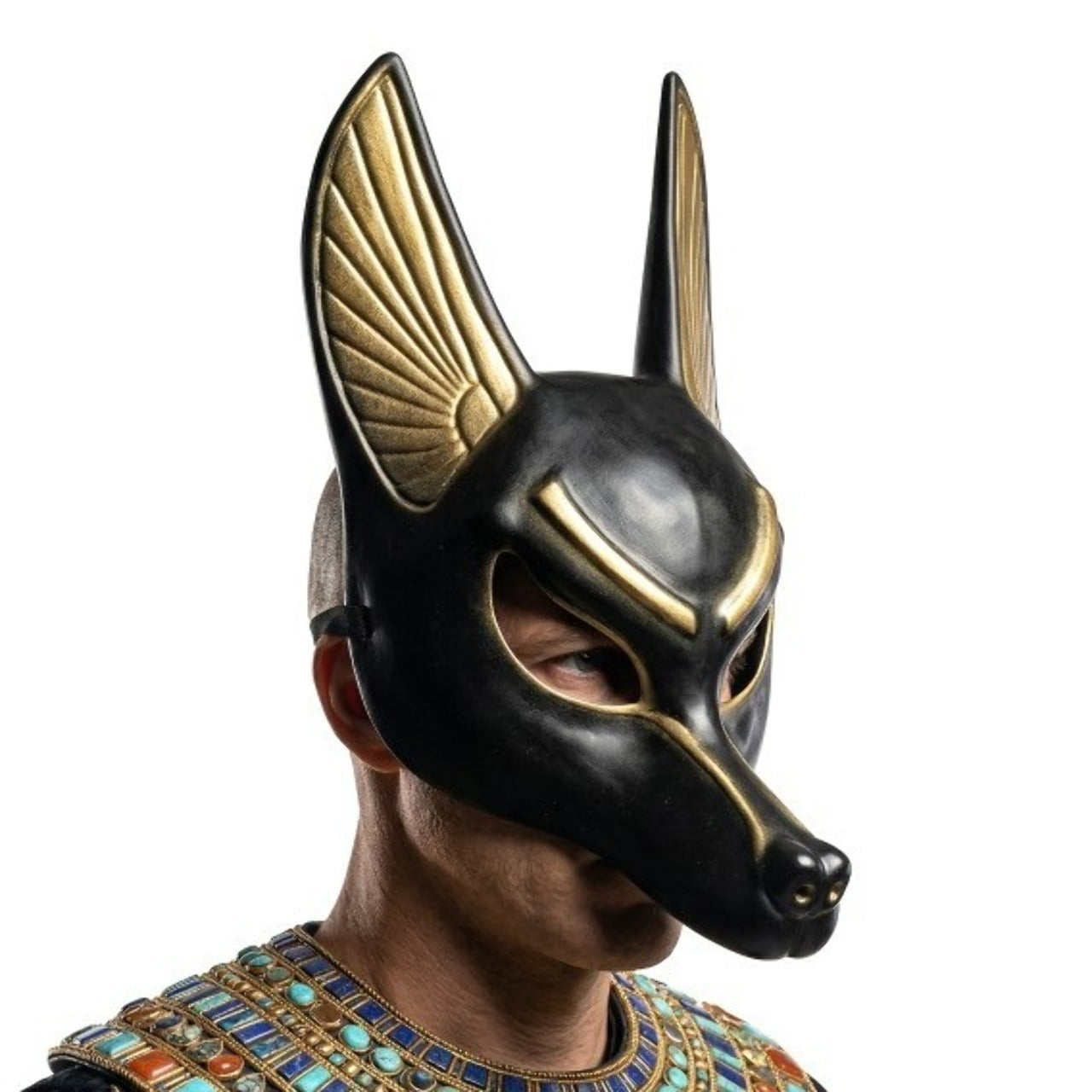 Máscara Egipcia Anubis Eco