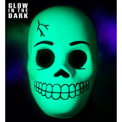 Máscara de Esqueleto  Glow