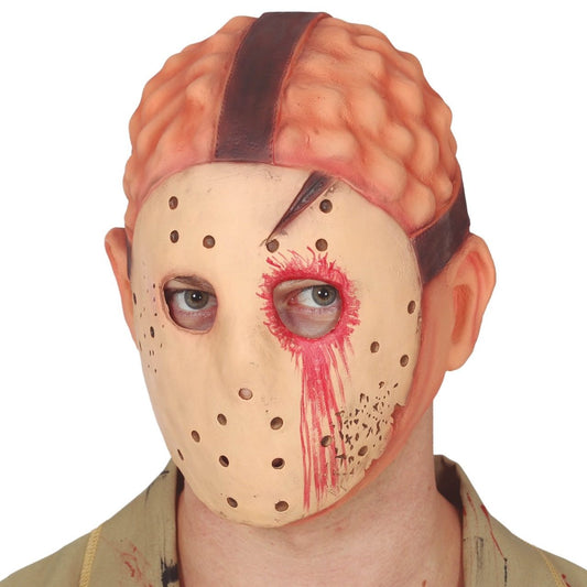 Máscara de látex de Asesino Jason