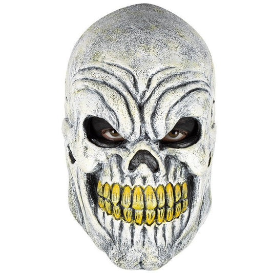 Máscara de látex de Calavera Gruñona