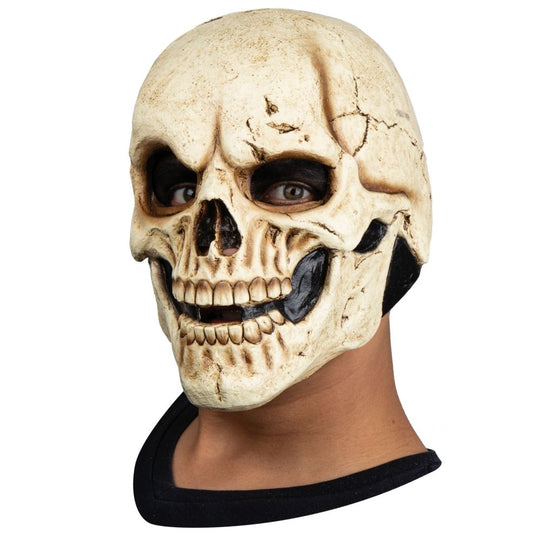 Máscara de látex de Calavera Sanguinaria