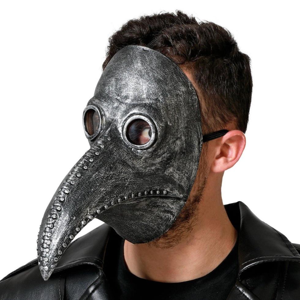 Máscara de látex Doctor Peste Tenebrosa