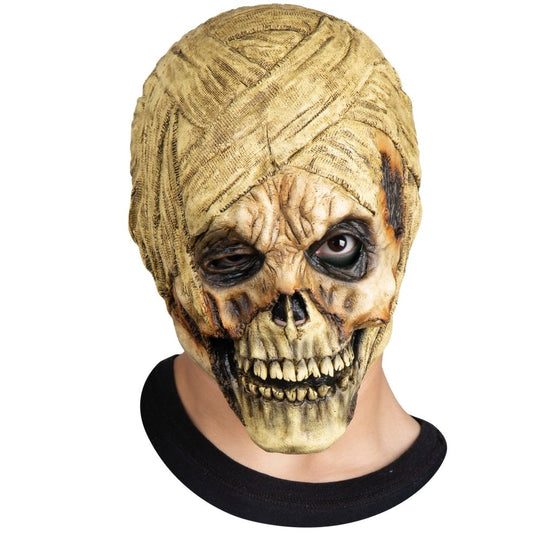 Máscara de látex de Momia Zombie