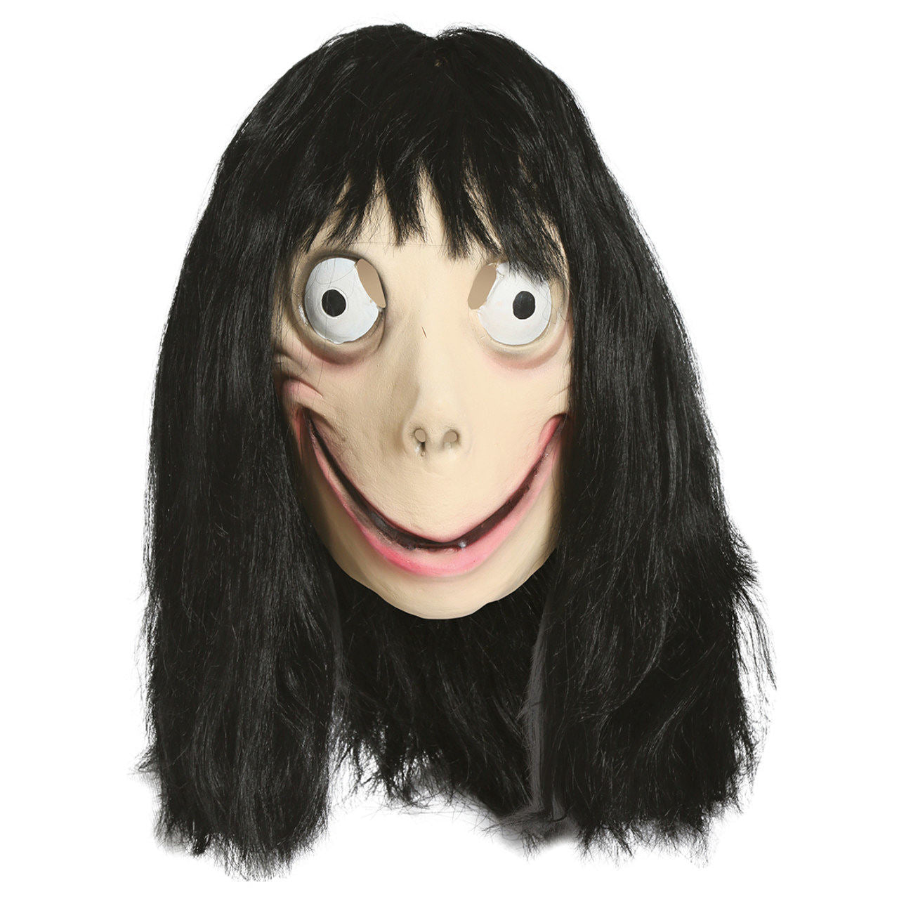 Máscara de látex de Niña Momo Creepypasta