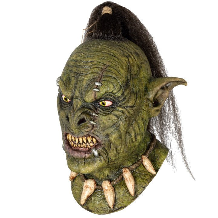 Máscara de látex de Orco Guerrero