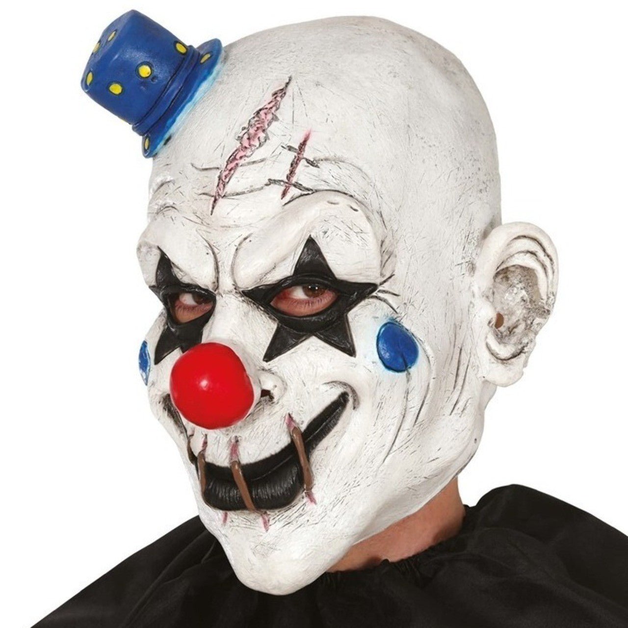Máscara de látex de Payaso Mudo
