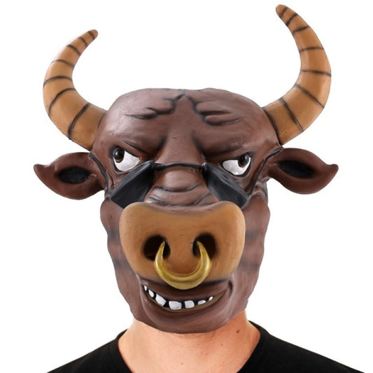 Máscara de látex de Toro