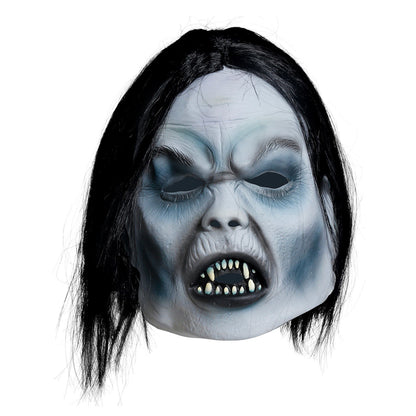 Máscara de látex de Vampiro con Pelo